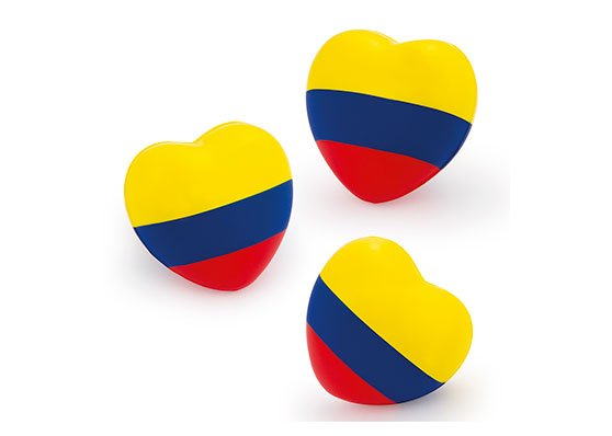 Antiestrés Corazón Tricolor – Fecha de Importación: 22/09/2024