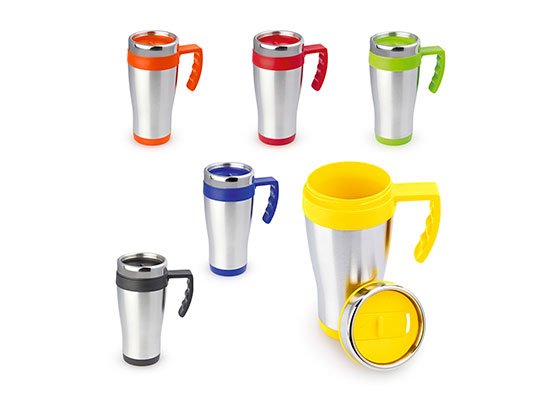 Mug en Acero Spike 450ml.