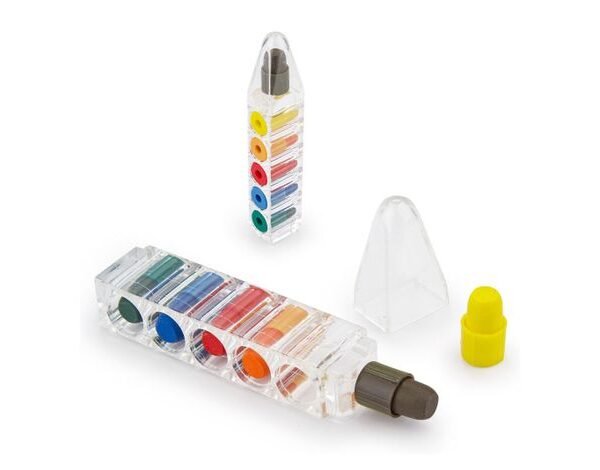 Porta Crayones 6 Puntas