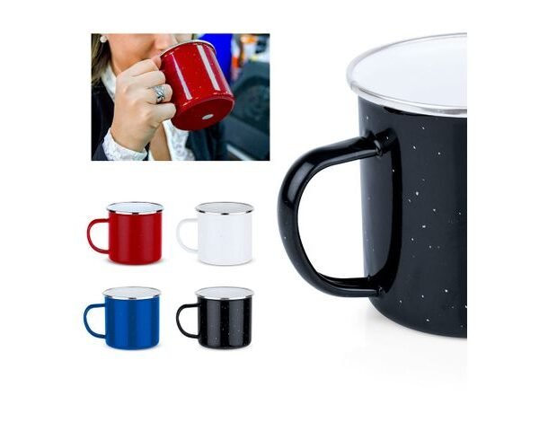 Taza Esmaltada Galaxy 330ml