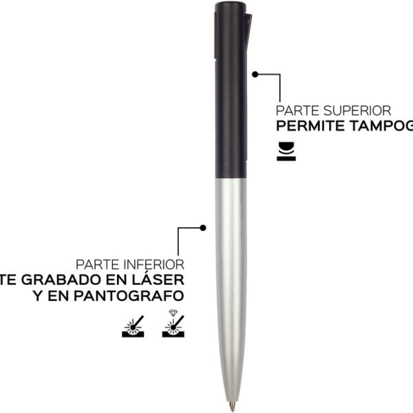 Bolígrafo Metálico