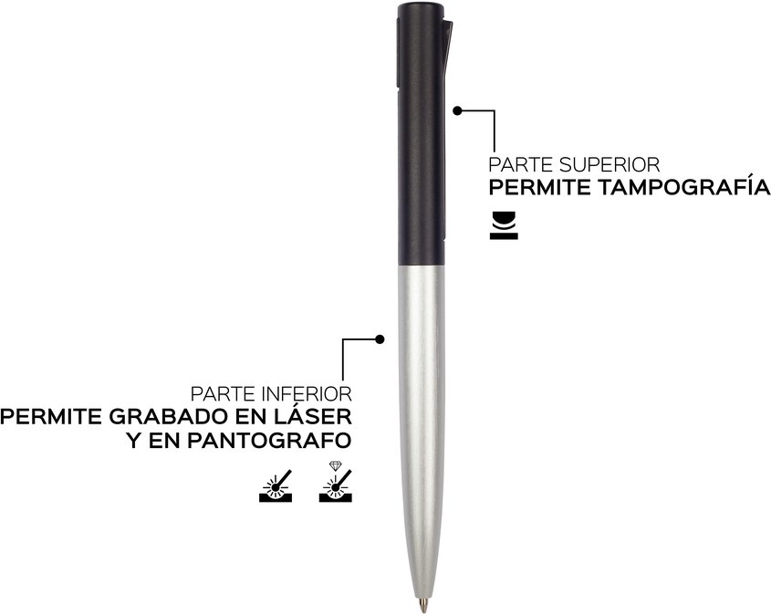 Bolígrafo Metálico