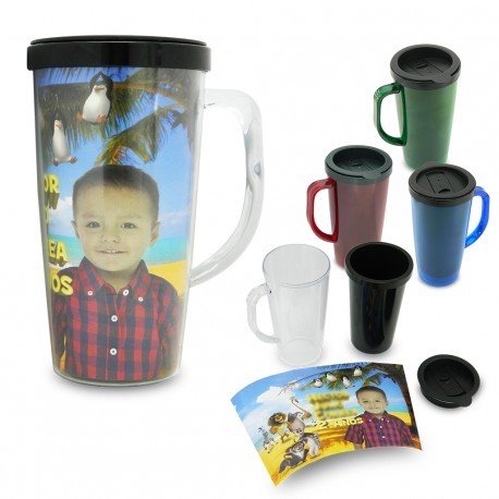 Vaso Viajero Etiqueta