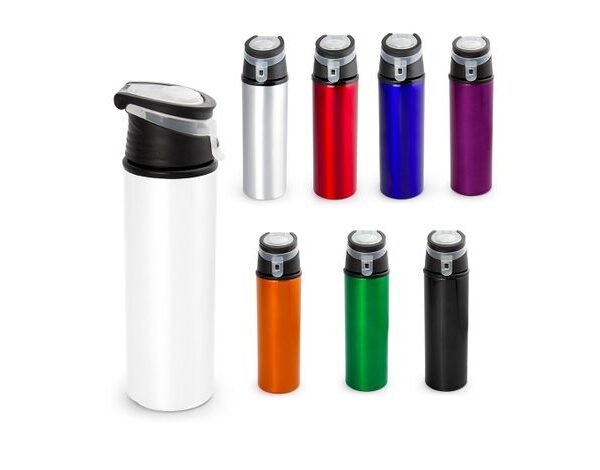 Botella en Aluminio Pull 600ml