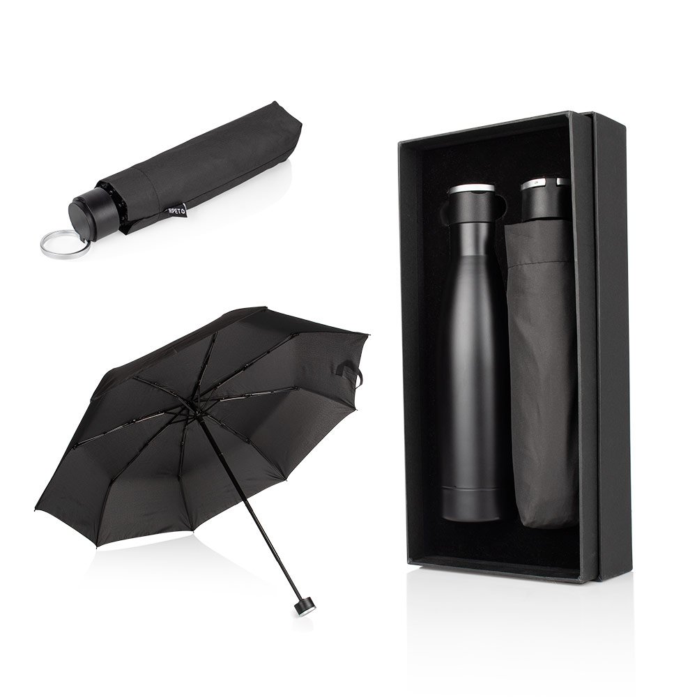 Set Paraguas Dalí + Botella 550 ml / 19 Oz