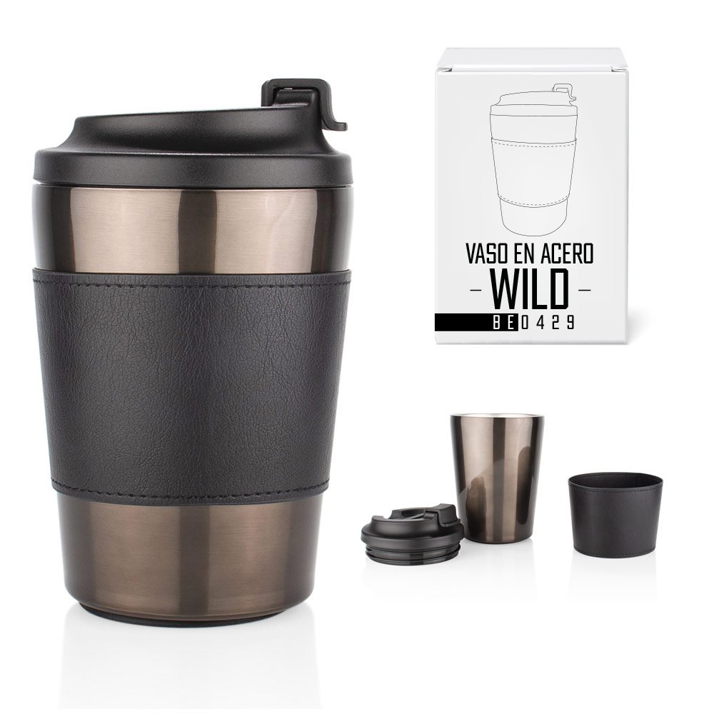 Vaso en Acero Wild 400 ml / 13 Oz